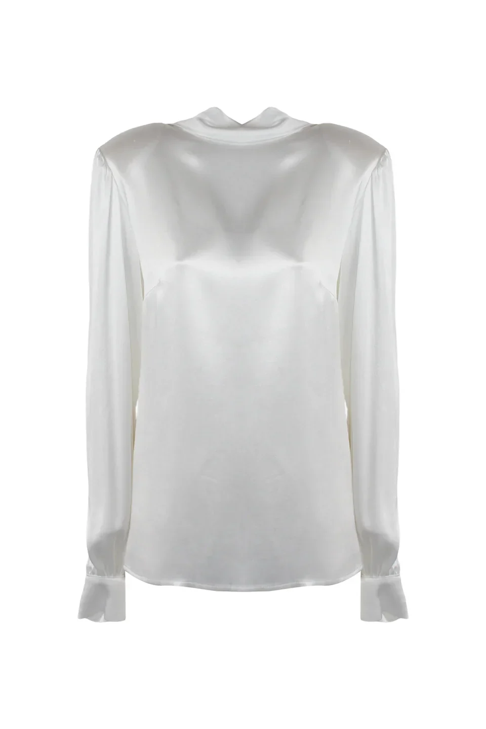 BLUSA SCOLLO RETRO IN VISCOSA - Image 3