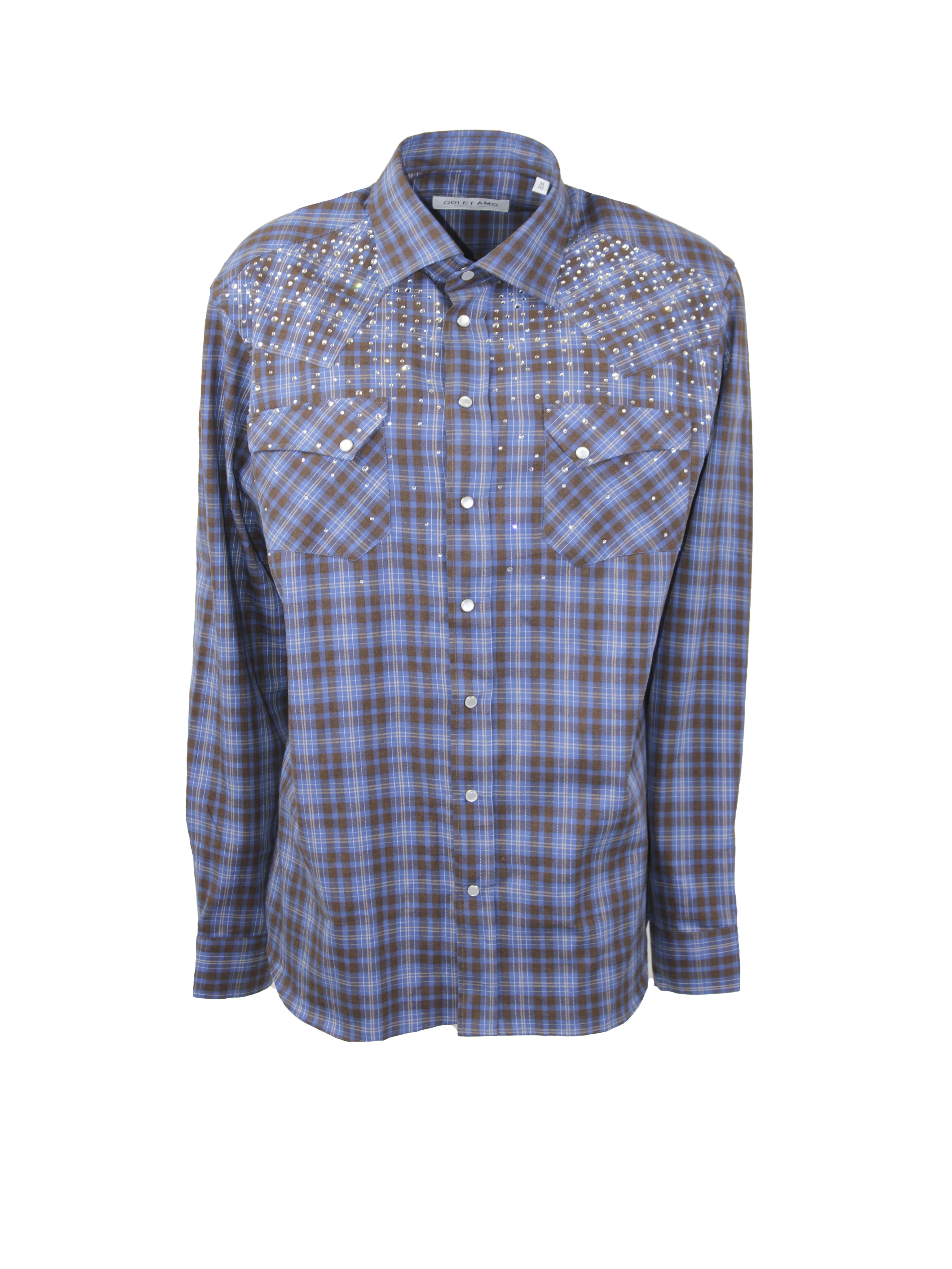 CAMICIA TARTAN STRASS - Image 6