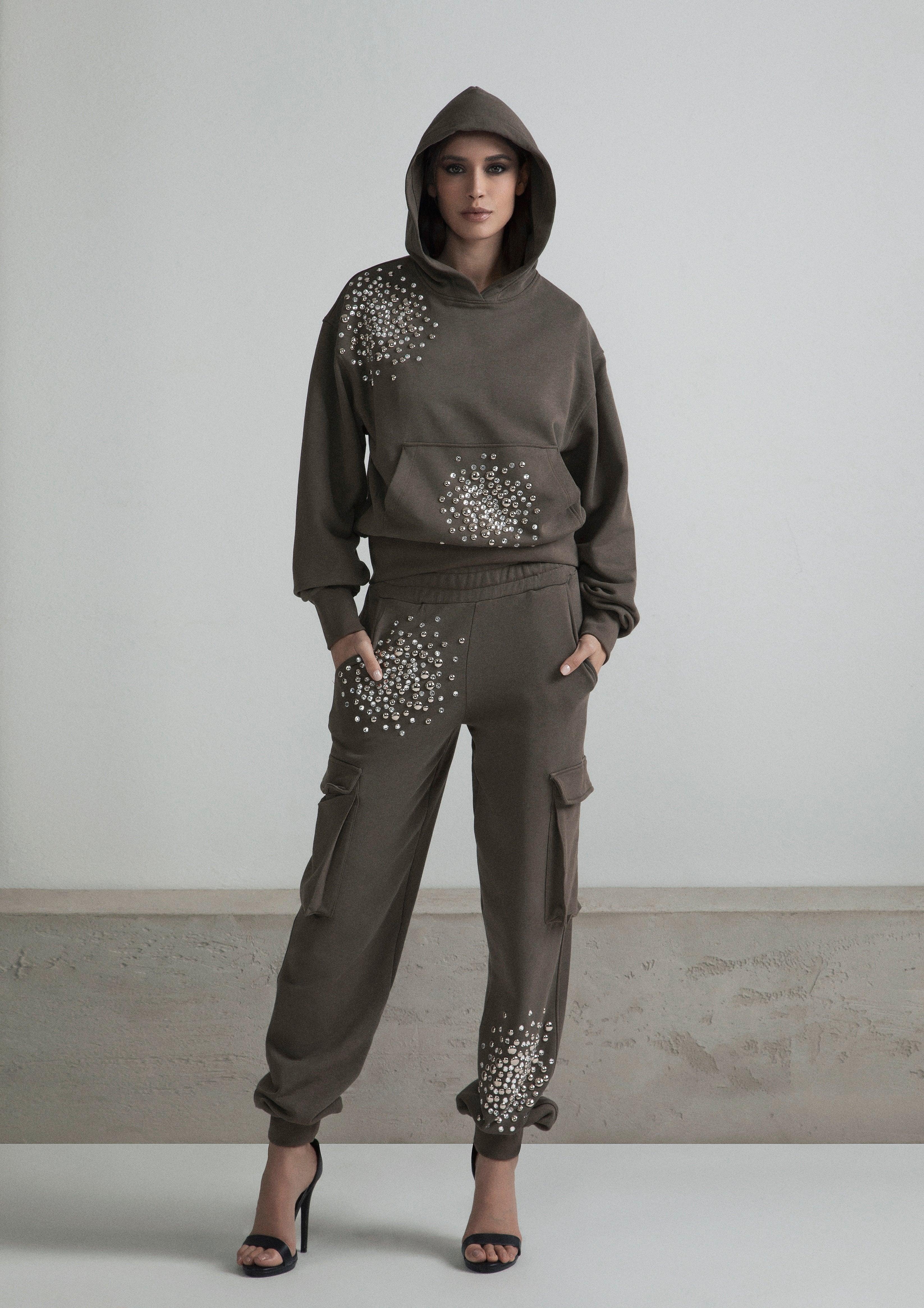 FELPA BIG BANG STRASS BORCHIE