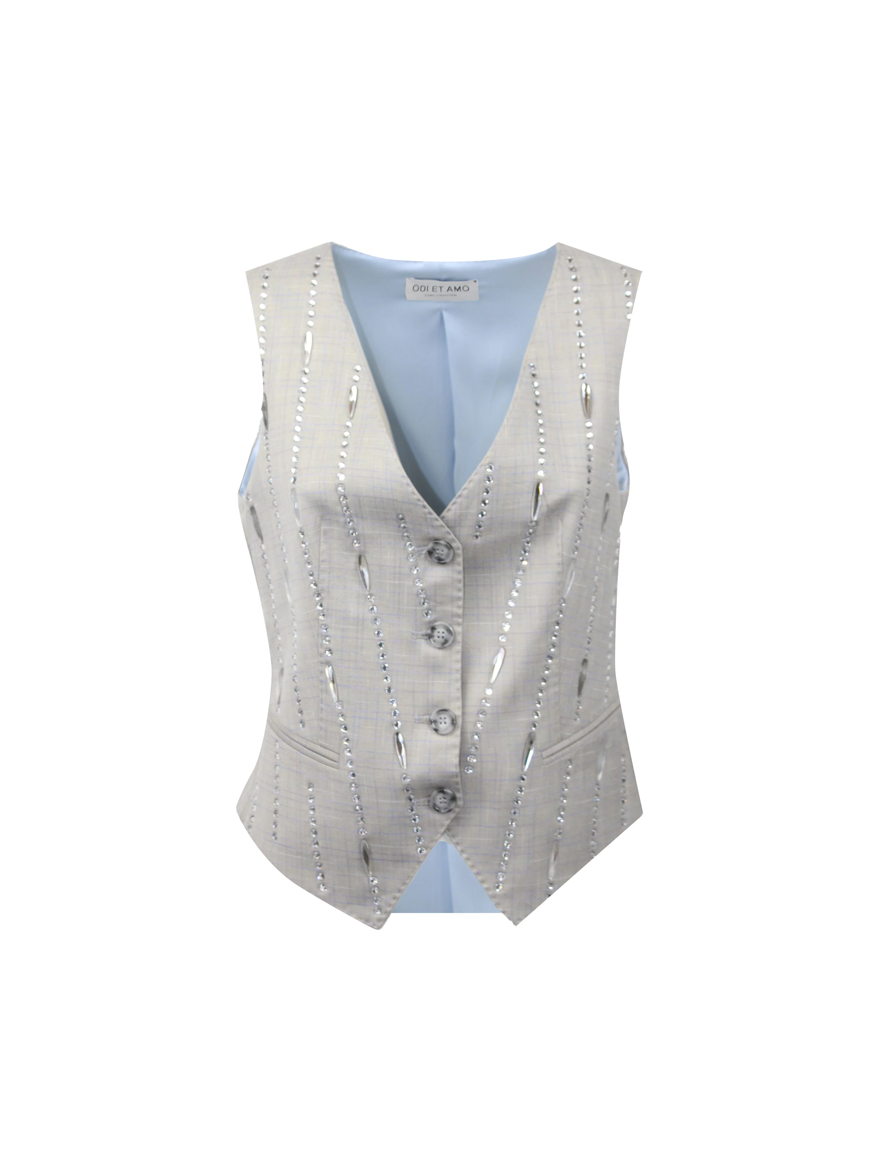 GILET ASIA CON STRASS - Image 3