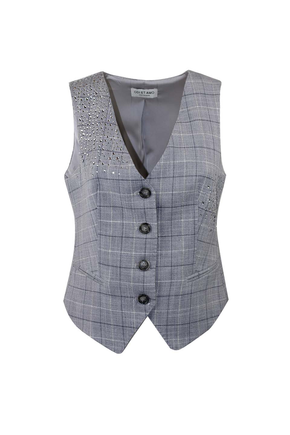 GILET ASIA PIOGGIA STRASS - Image 3