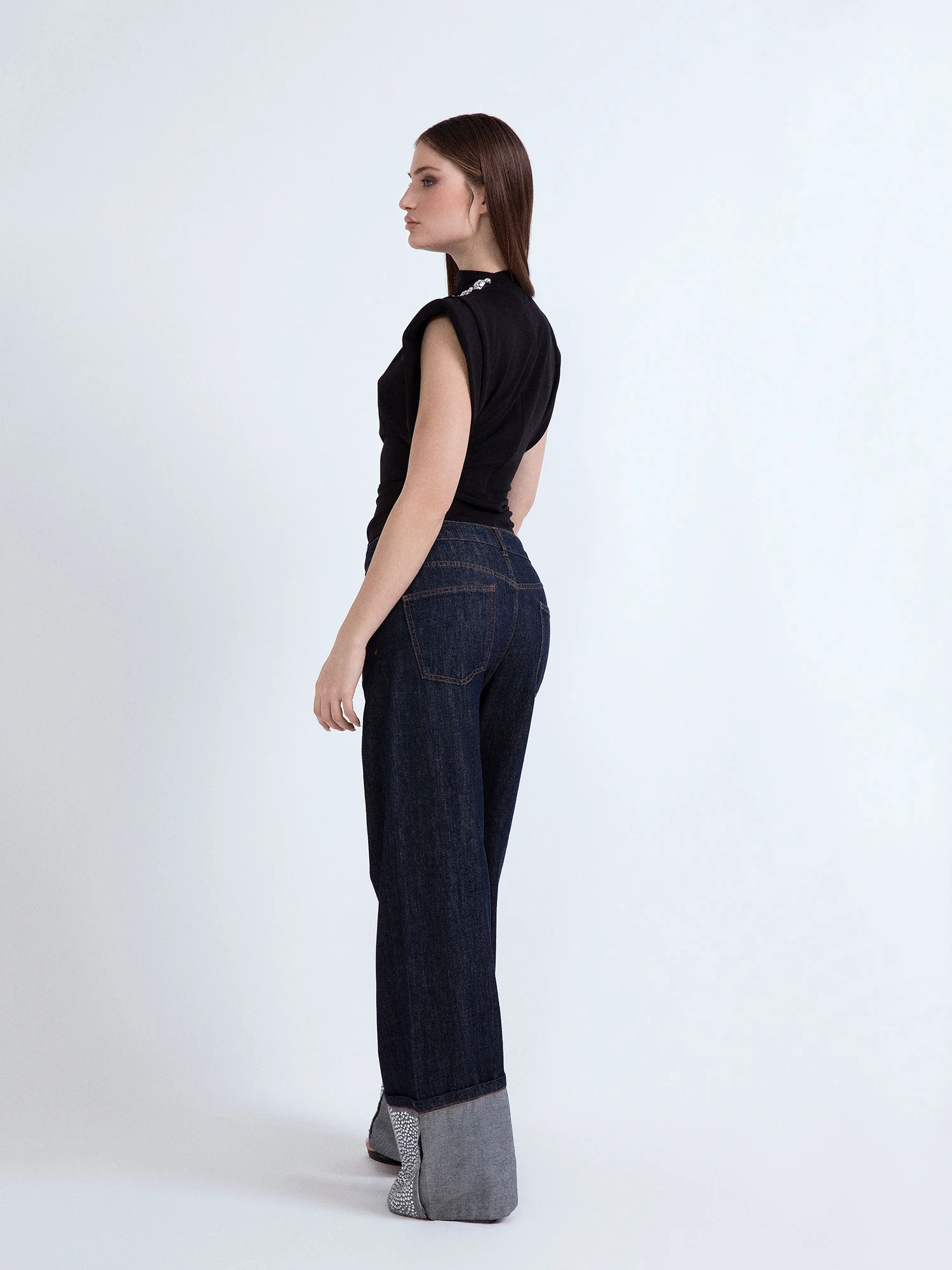 JEANS RISV. STRASS - Image 3