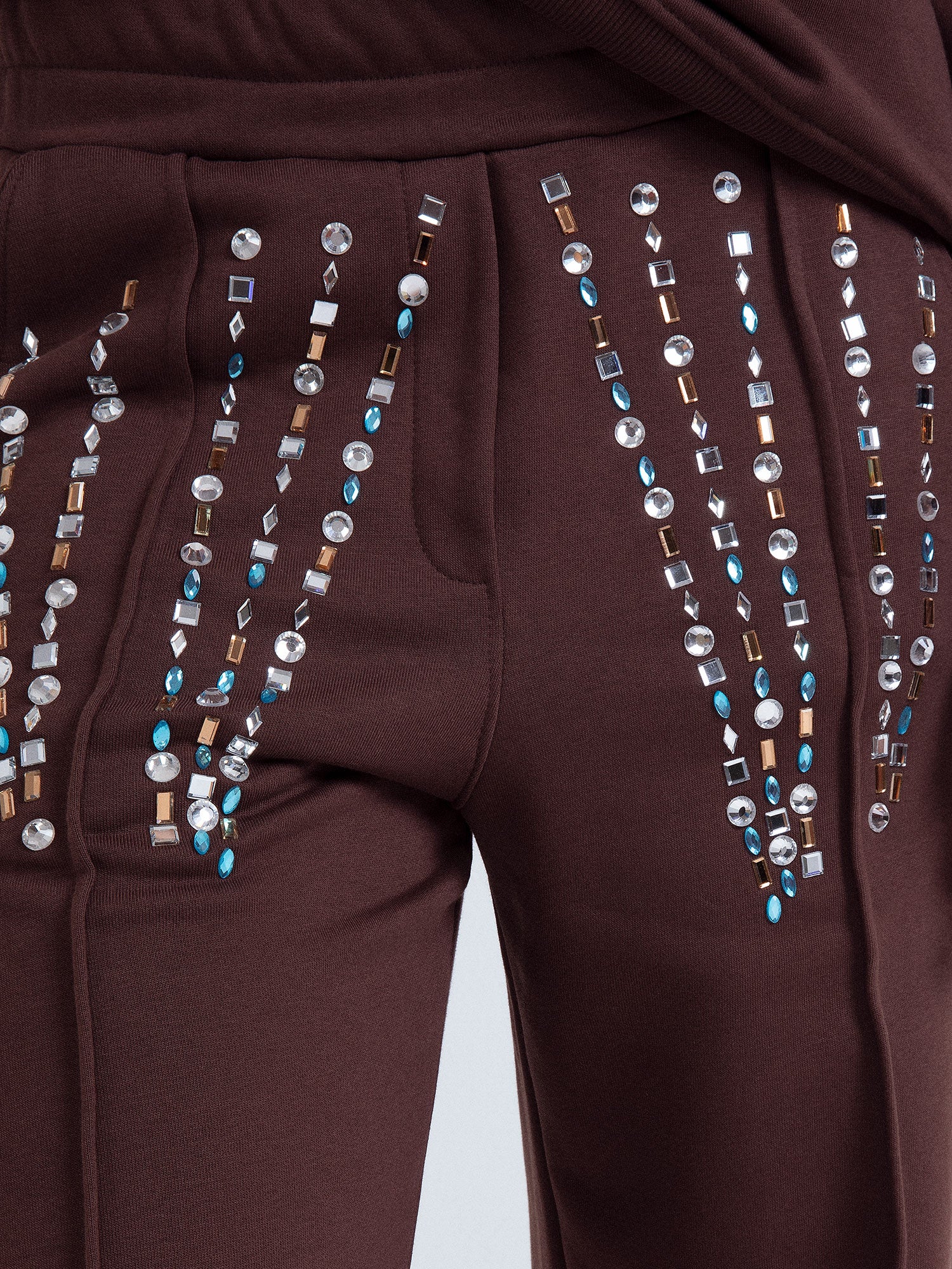 PANTALONE FELPA APPL. CIELO - Image 4