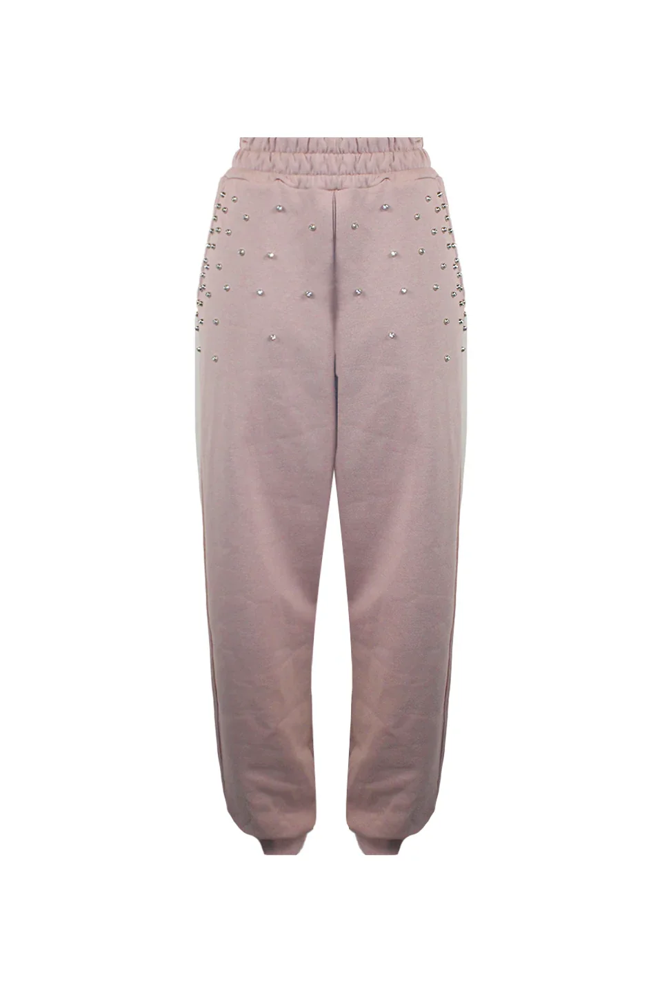 PANTALONE FELPA STRASS CON PERLA - Image 2