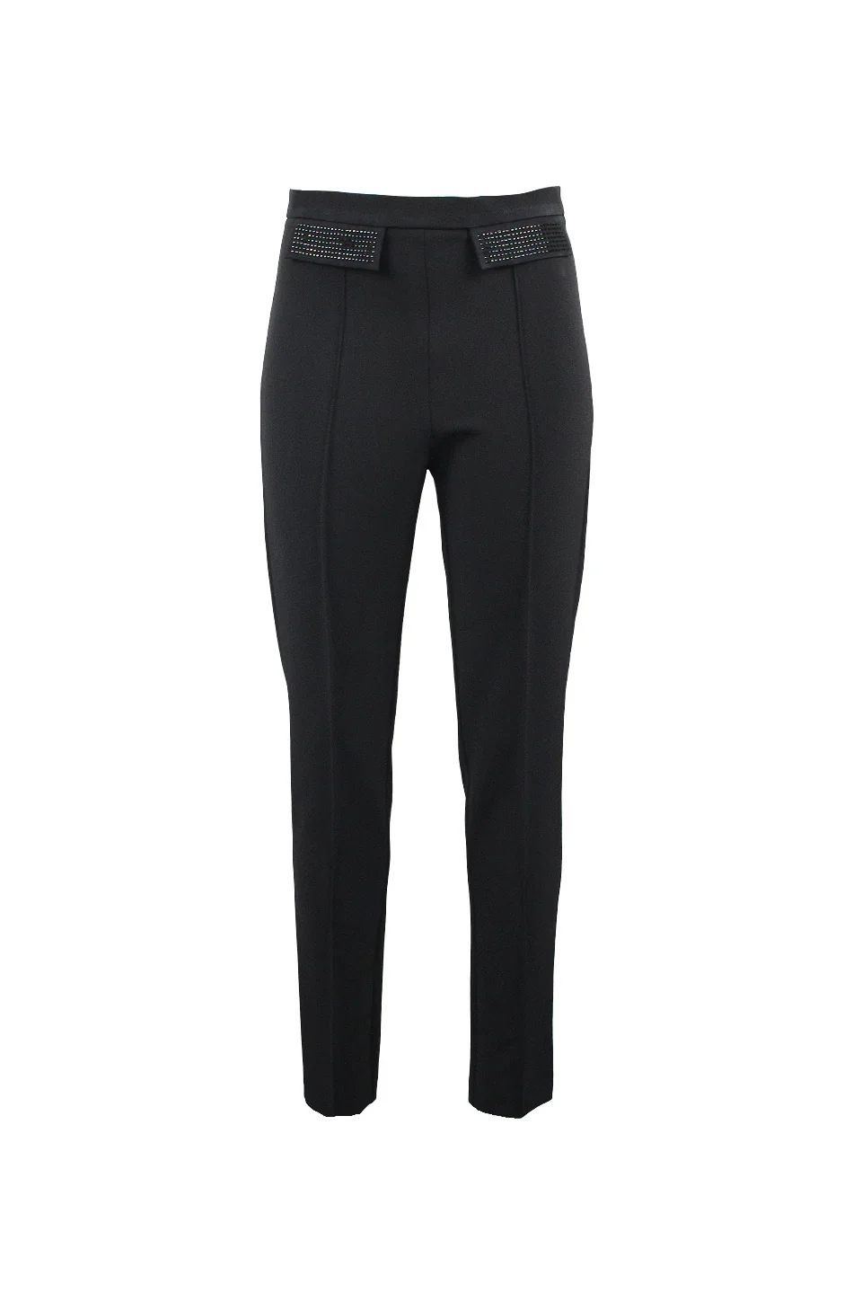 PANTALONE SLIM CON STRASS - Image 2